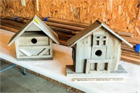 2-Wood Shakes Bird Houses