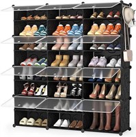 8 Tier Shoe Organizer Cabinet