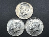 Uncirculated 40% Silver Kennedy Halves