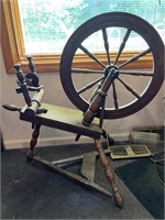 Antique Spinning Wheel 24" Wheel