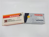 (1) Winchester & (1) Federal .41 Magnum Boxes