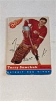 1954 55 Topps Hockey Terry Sawchuk #58