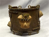 Men's vintage copper / brass tribal bracelet