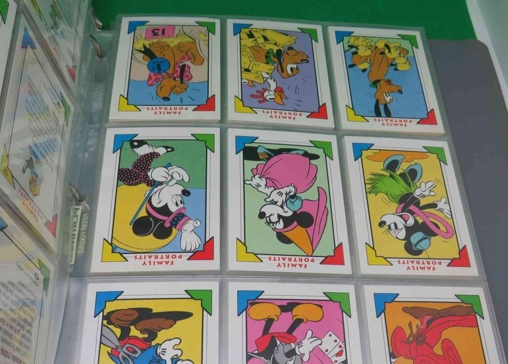 Walt Disney Impel Complete Card Set 1-210 Mickey