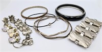 Nice Silver & Black Bracelet Collection