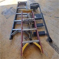 Werner 4ft & 5ft Ladders, Step Stool