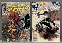 2 Spiderman Marvel Comic Books
