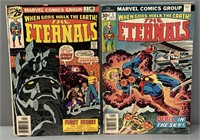 2 The Eternals Marvel Comic Books #1 & 3