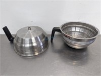 STAINLESS STEEL BREW FUNNEL 7"