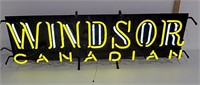Windsor Canadian Neon sign 11x36 pull chain