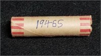 Roll of 19446 S Wheat Pennies