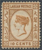 LABUAN #20 MINT FINE-VF H