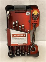 Craftsman 8pc Dual Ratcheting Wrench Set-Metric