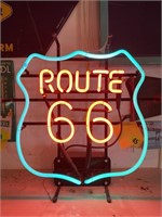 Route 66 neon light, working condition
