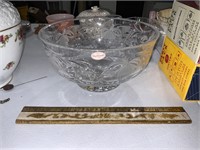 Royal Brierley large crystal bowl