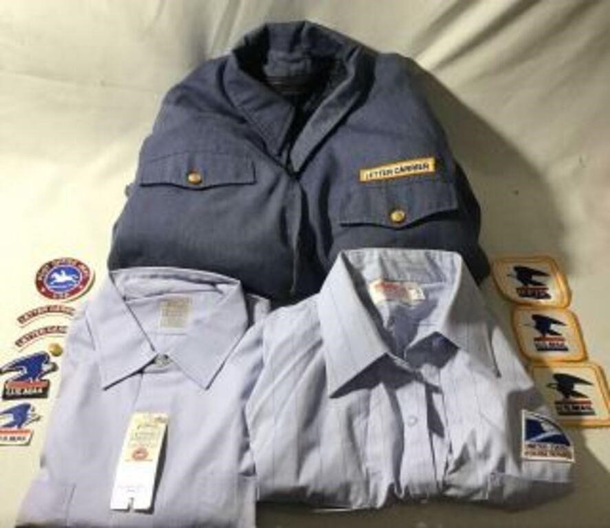 US Post Office Button Down Work Shirts