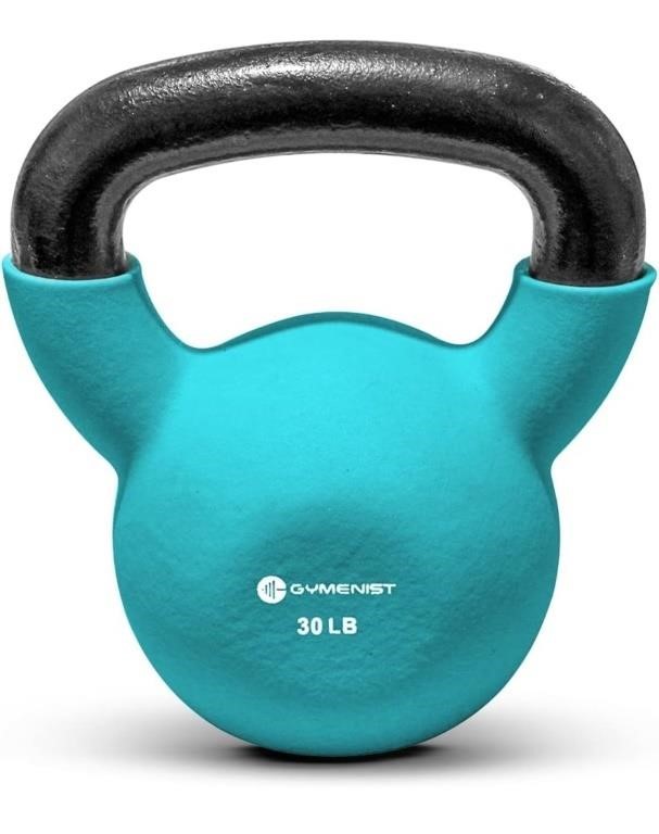 Gymenist Kettlebell Fitness Iron Weight 30lbs