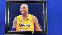 Framed 8” x 10” Signed Kobe Bryant #24 Lakers