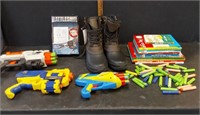 NEW BOOTS 11, NERF GUNS, AND MORE