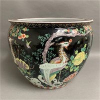 Wonderful Oriental Koi Bowl Planter