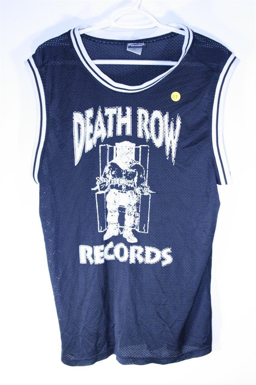 DEATH ROW RECORDS JERSEY SIZE M