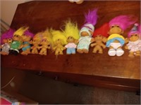 Troll dolls in box