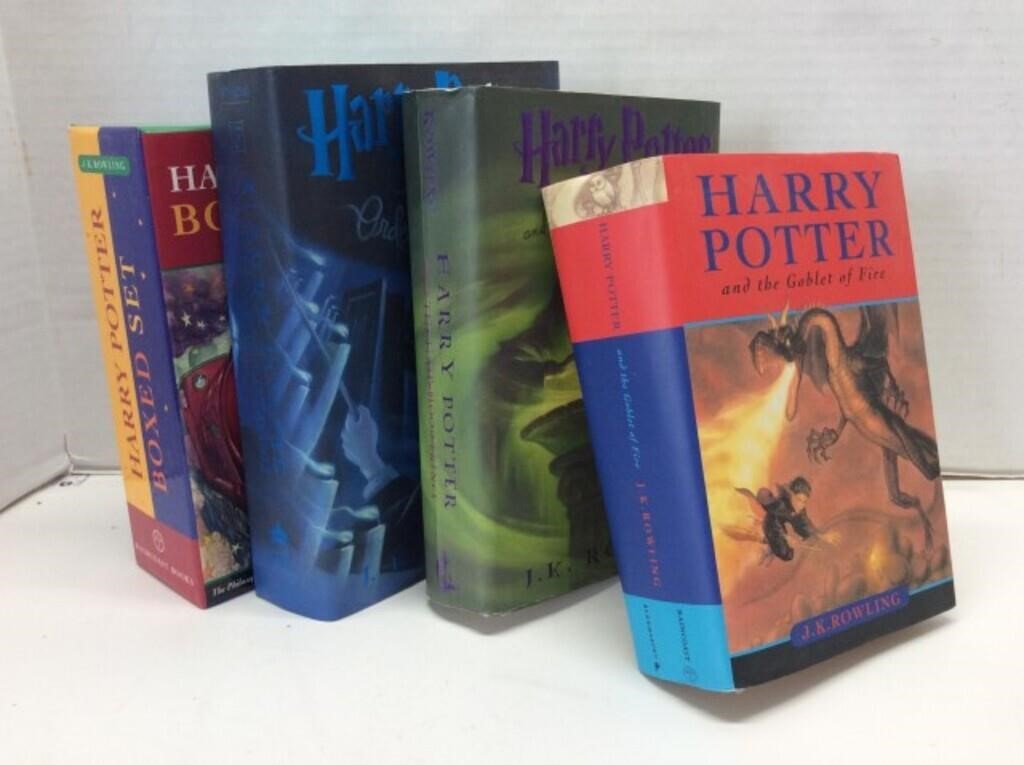 Harry Potter Books, Boxed Set And 3 Volumes