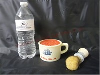 Vintage Old Spice Soap Cup & Ever-Ready Brush