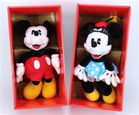 Gund Disney Antique Style Mickey & Minnie Mouse