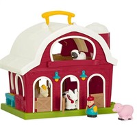 Big Red Barn  Animal Farm Playset for Toddlers 18M