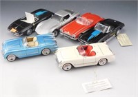 Lot # 3956 - (7) Franklin Mint Die Cast Collector