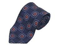 John W. Nordstrom Blue Floral Neck Tie P3691