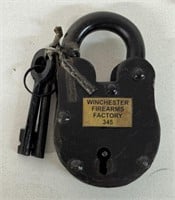 ANTIQUE WINCHESTER FIREARMS FACTORY 345 LOCK