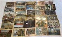 vintage new and use historical postcards N.Y.