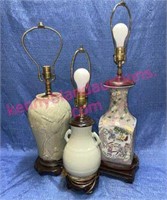 (3) Nice table lamps (expensive)