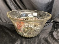 BOWL FULL OF JEWELRY