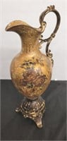 FOOTED DECORATIVE VESSEL
