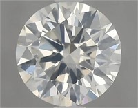 Gia Certified Round Cut 1.02ct Si2 Diamond