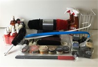 Assortment of Shoe Care Products