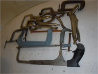 Misc. C-Clamps and Vice Clamps