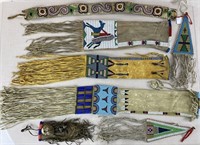 Assortment of Beaded Native American Items