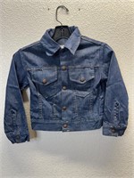Vintage 70s Montgomery Ward Kids Denim Jacket