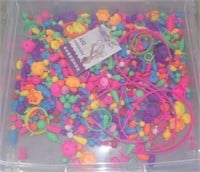 Container w/ Snap Beads