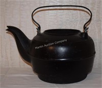 (S1) Cast Iron Kettle w/ No Lid - 7.5" tall