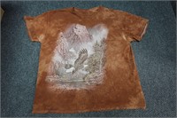 The Mountain 3D Tee T-shirt Eagle Size XL