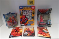 Spiderman Lot - New Figures, DVD's & More