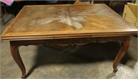 COUNTRY FRENCH OAK DRAW LEAF TABLE