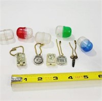 5 VGT Mini Toy Key Chain/ Charms from Toy Machines