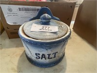 Salt crock and kitchen ware