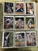 Binder Of 1991 Upper Deck Baseball Cards
